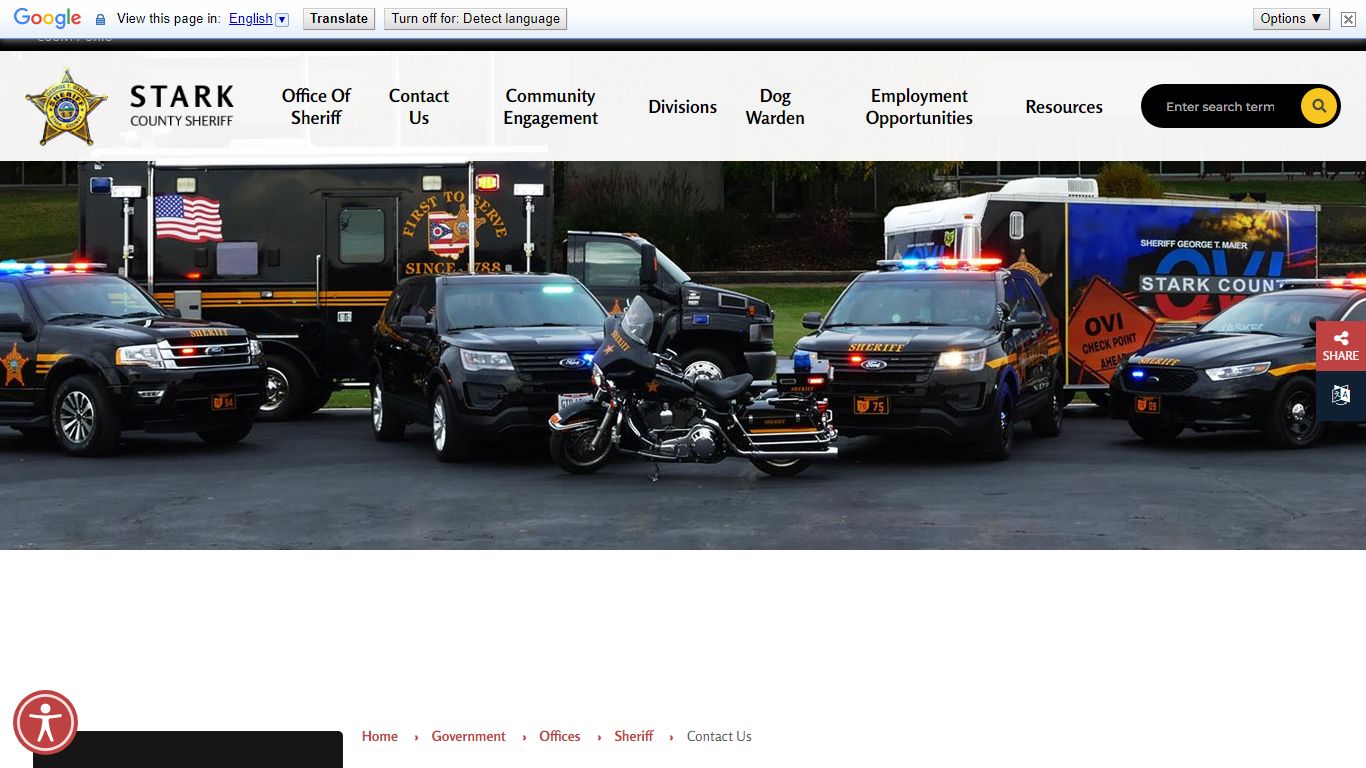 Contact Us - Stark County, Ohio